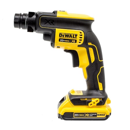 Quikdrive DeWalt 4400 RPM 20V Cordless Drywall Screwdriver Motor DCF620D2G2